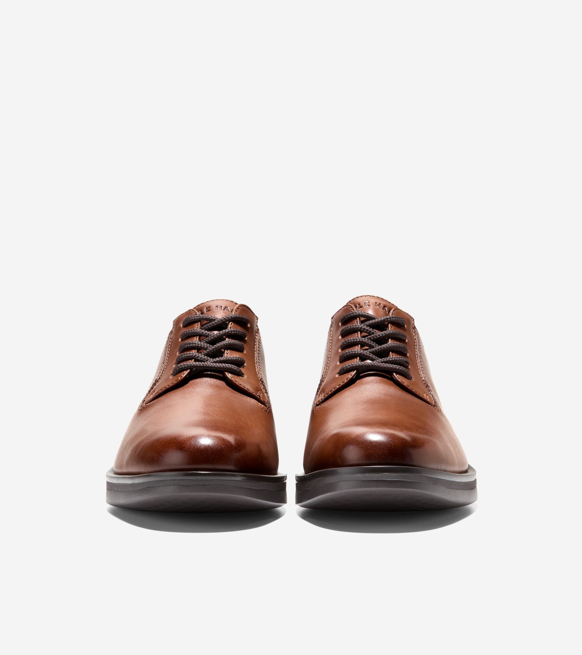 Men s Grand Ambition Postman Oxfords in Medium Brown Cole Haan